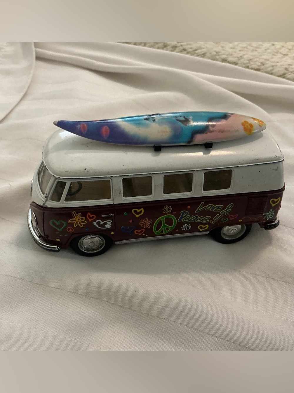 1962 Hippie Van by Kinsmart